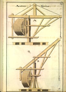 Grues portuaires du XVIIIè siècle 2