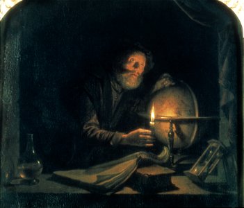 G. Dou - De astroloog - B 565 - Museum De Lakenhal