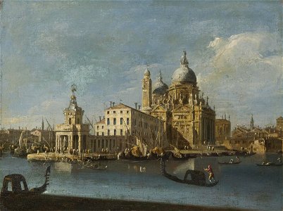 Guardi - Follower of - Santa Maria della Salute and the Dogana, Cat. 309