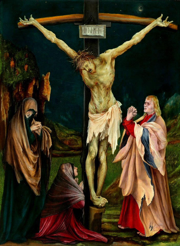 Matthias Grünewald - The Small Crucifixion - Google Art Project