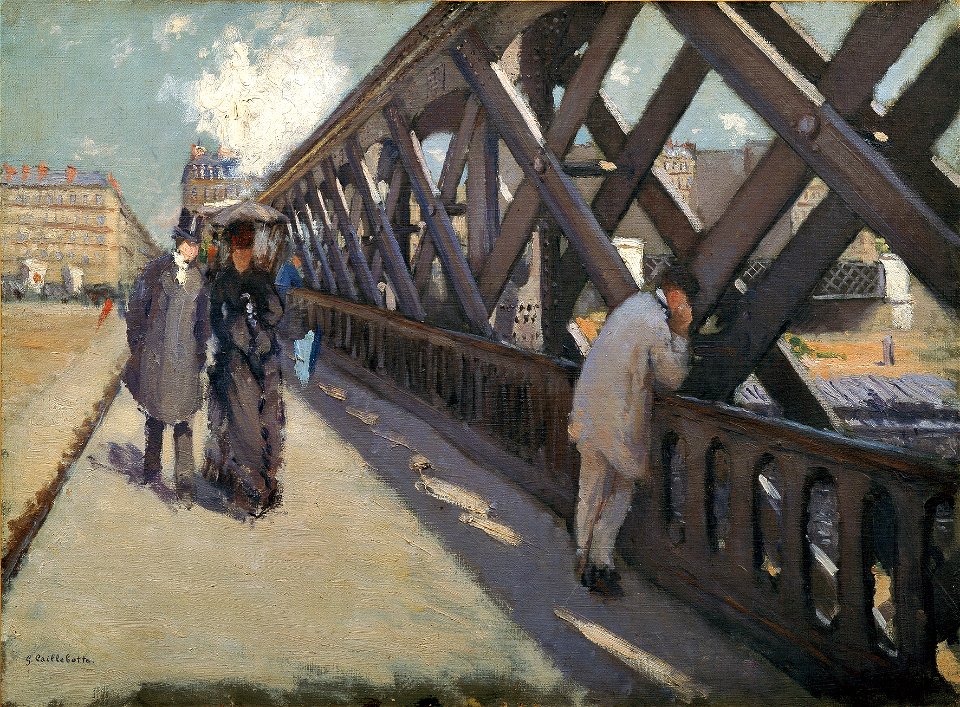 G. Caillebotte - Le pont de l'Europe