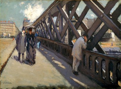 G. Caillebotte - Le pont de l'Europe