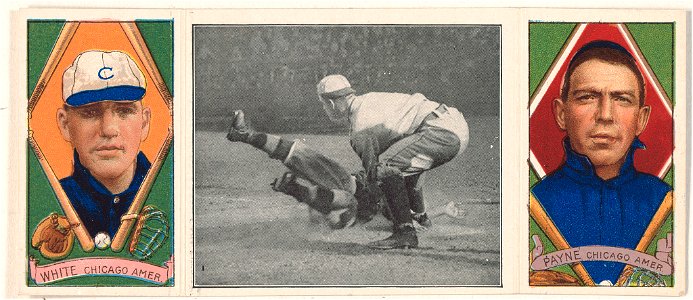G. H. White-Fred Payne, Chicago White Sox, baseball card portrait LCCN2008678440