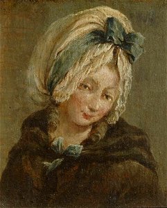 Guardi - Two paintings a Head of Boy and a Head of a Girl, 1775-1780, 2455.2