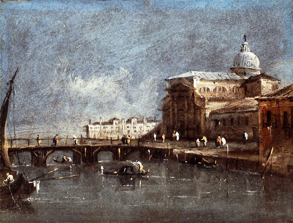Guardi - The San Pietro di Castello in Venice, ca. 1780, 4250