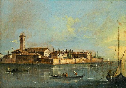 Guardi - The Island of Lazzaretto Vecchio, Venice, 6104650