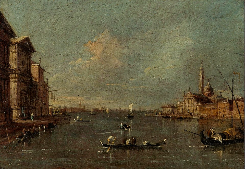 Guardi - View of the S. Giorgio Maggiore, Venice, 1760 - 1780, 2580 (OK)