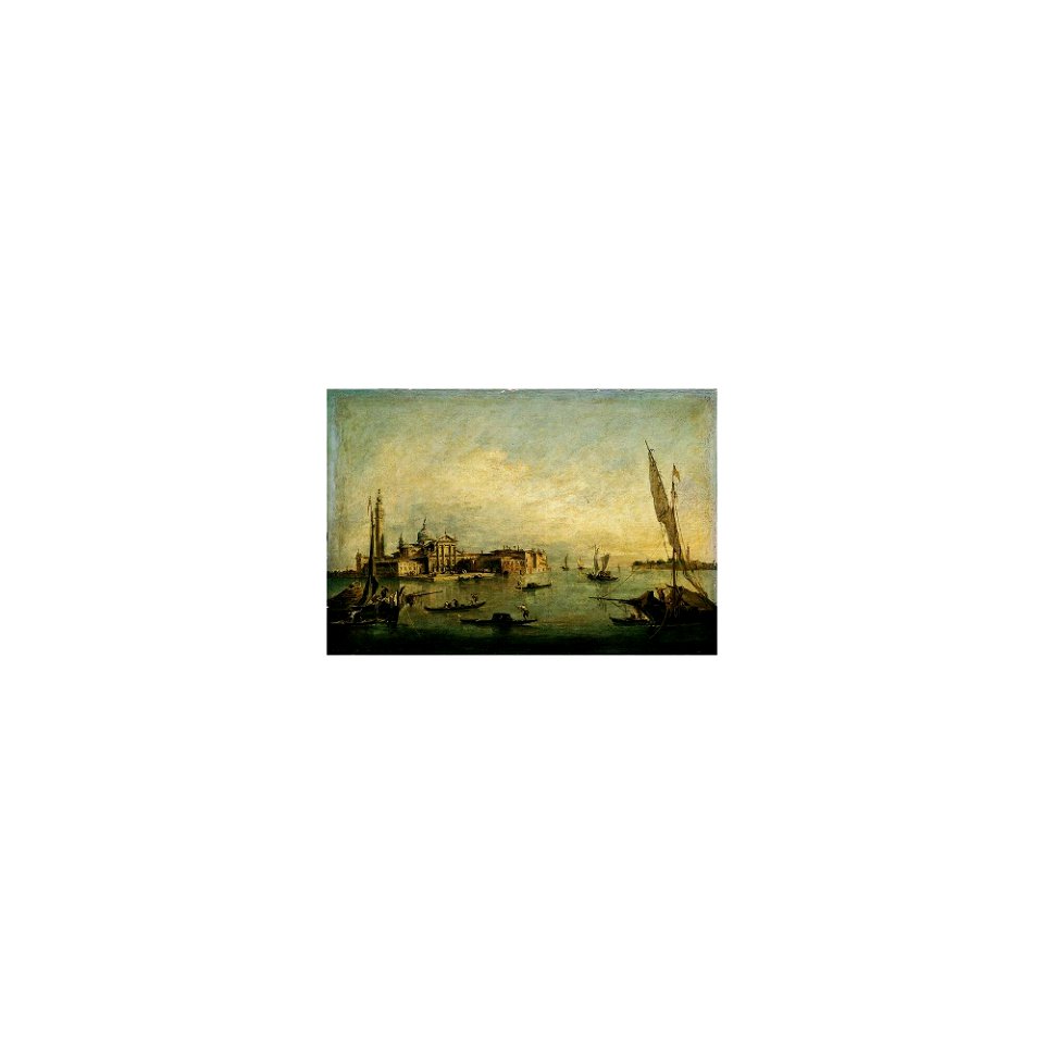 Guardi - VENICE, A VIEW OF SAN GIORGIO MAGGIORE, lot.77