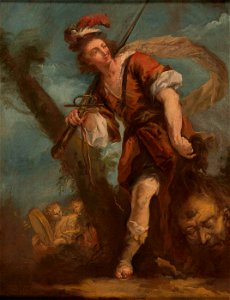 Guardi - David with the Head of Goliath, 1730s or 1740s, 59.8.1