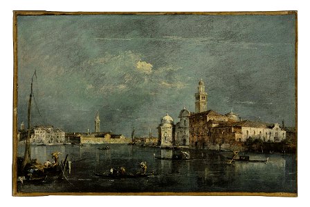 Guardi - The Lagoon, Venice, with the islands of San Michele and Murano beyond, 5529480