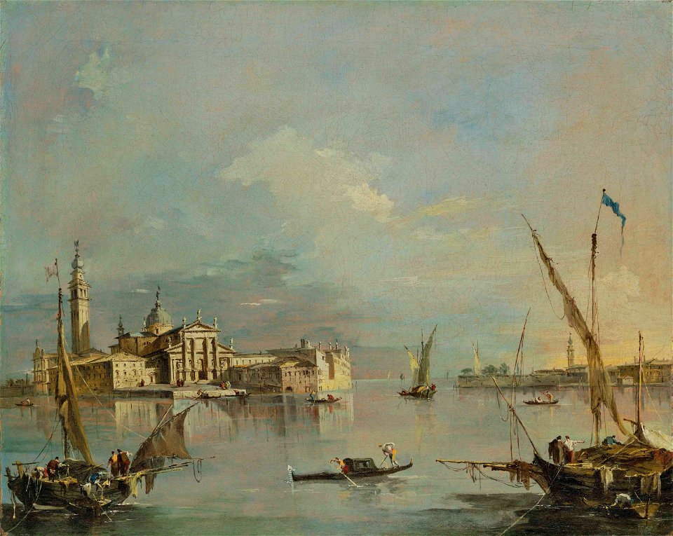 Guardi - The Island of San Giorgio Maggiore, Venice, with the Punta della Giudecca, 6136798
