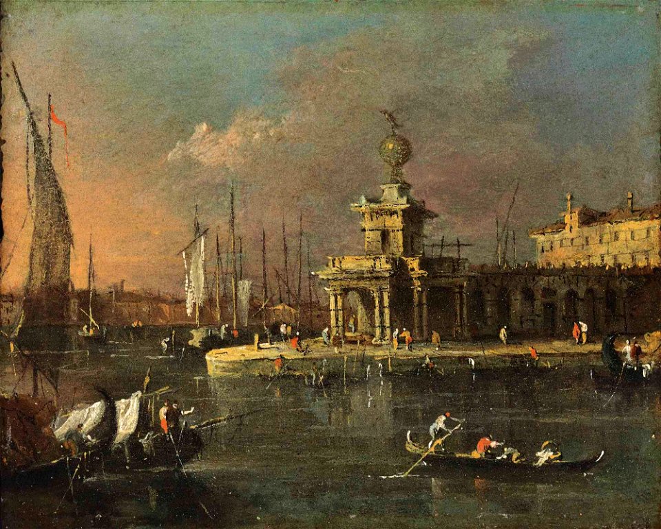 Guardi - The Punta della Dogana, Venice, 6009885
