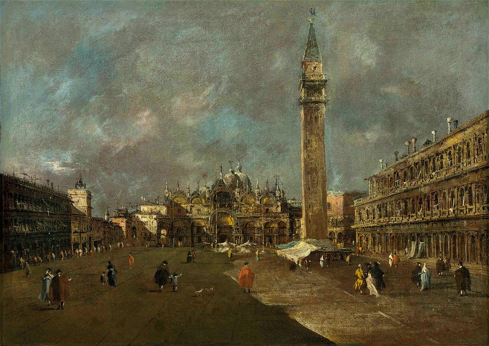 Guardi - The Piazza San Marco, Venice, 6048414