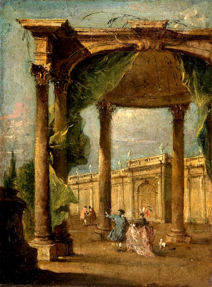 Guardi - Caprice architectural, P 24