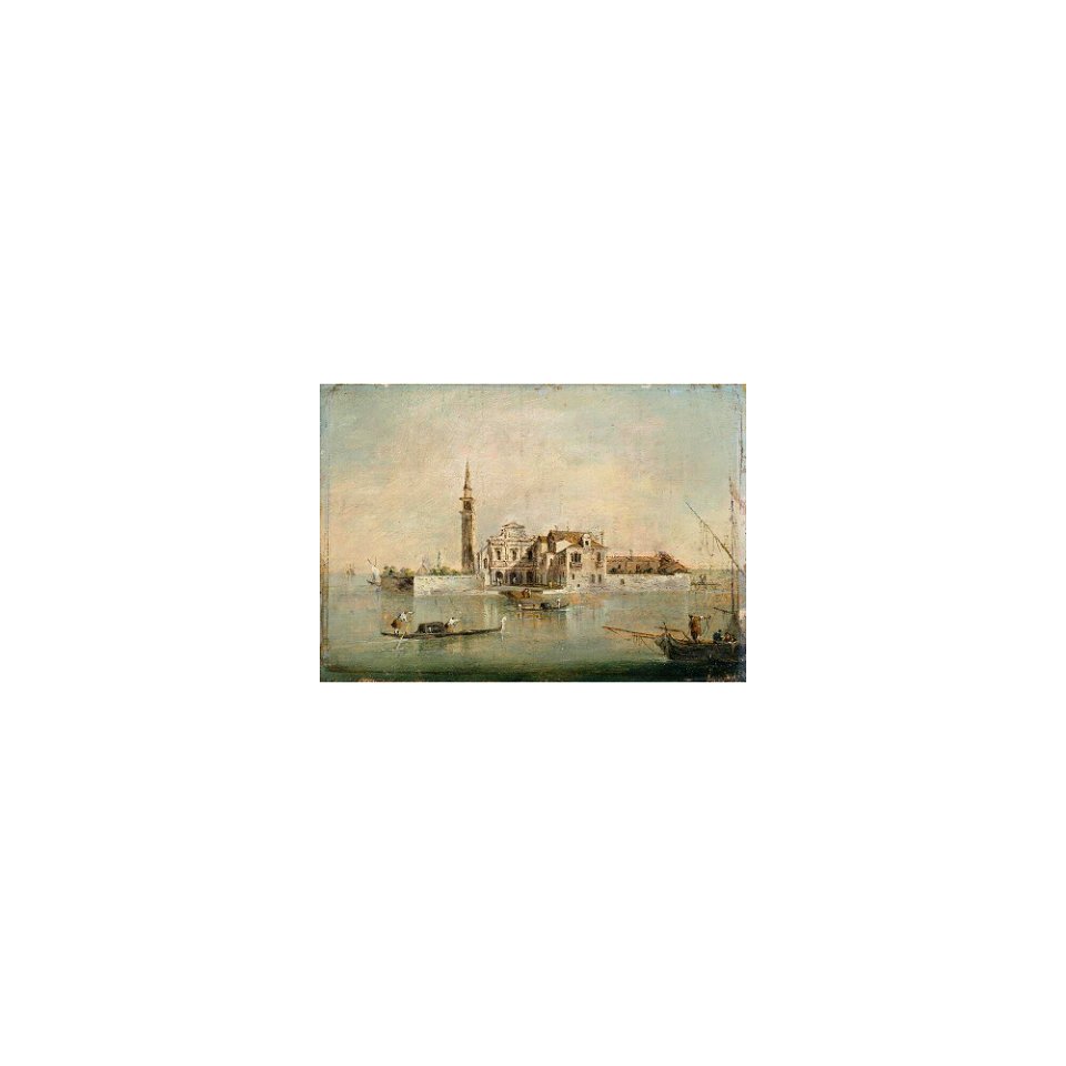 Guardi - CAPRICCIO WITH A CHURCH AND TOWER, A FISHING, lot.60