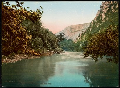 Grèce. Thessalie. Entrée de la Vallée des Tempes LCCN2017658139
