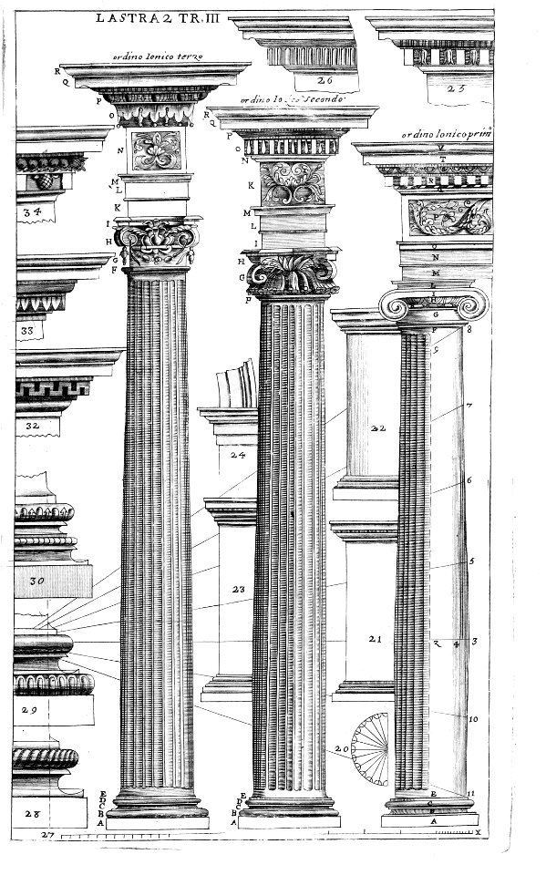 Guarini - Dissegni d'architettura civile et ecclesiastica 0011