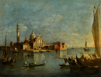 Guardi - VENICE, A VIEW OF SAN GIORGIO MAGGIORE, lot.209