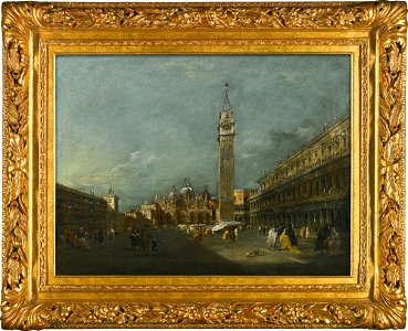 Guardi - VENICE, PIAZZA SAN MARCO, LOOKING EAST TOWARDS THE BASILICA, lot.68