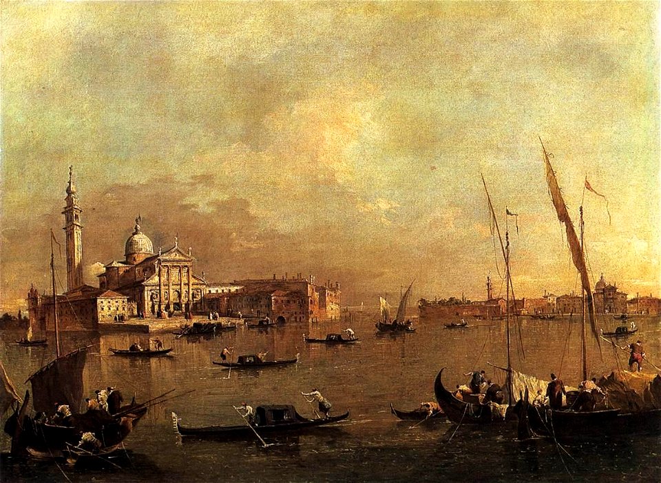 Francesco Guardi - Venice - San Giorgio Maggiore - WGA10869