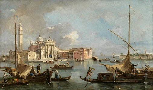 Guardi, View of San Giorgio Maggiore