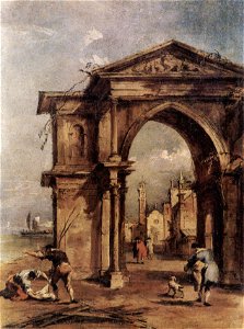 Francesco Guardi 048. Free illustration for personal and commercial use.