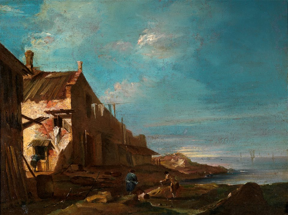 Guardi - A COASTAL ARCHITECTURAL CAPRICCIO, lot.239
