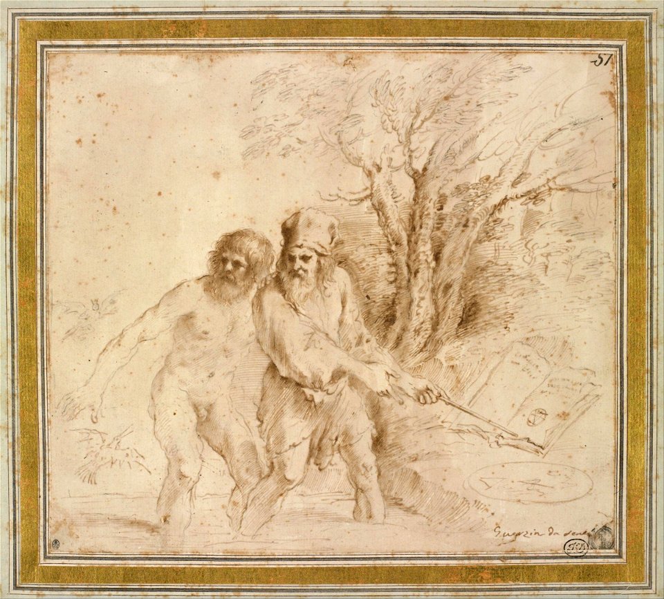 Guercino (Giovanni Francesco Barbieri) - An Astrological Subject - Google Art Project