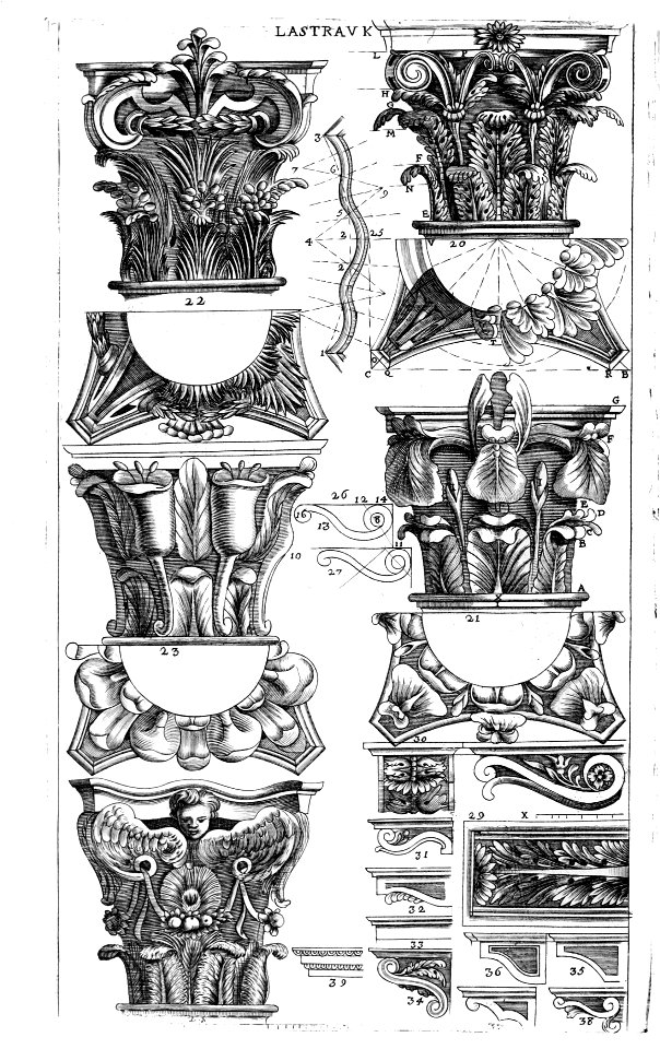 Guarini - Dissegni d'architettura civile et ecclesiastica 0018