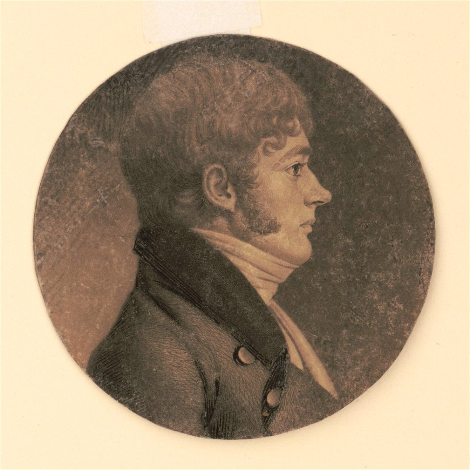 Guenet, head-and-shoulders portrait, right profile LCCN2007676996