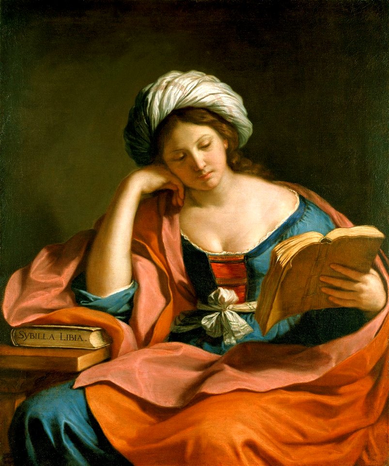 Guercino (Cento 1591-Bologna 1666) - The Libyan Sibyl - RCIN 405340 - Royal Collection