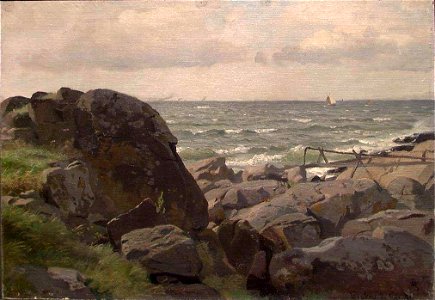 Hans Gude - From the Coast - NG.M.00635-009 - National Museum of Art, Architecture and Design