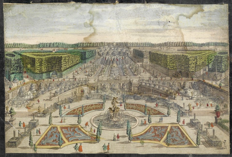 Guckkastenbild Schönbrunn