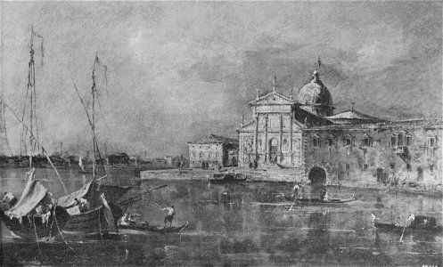 Francesco Guardi - S. Giorgio Maggiore, Venice - Frick Collection
