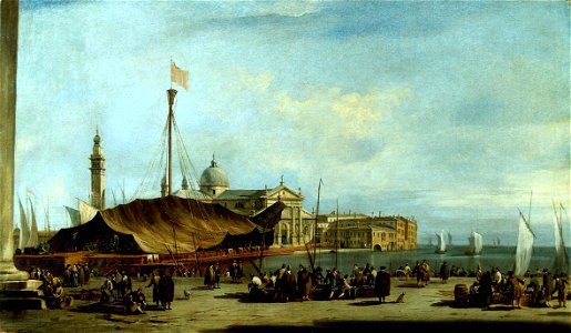 Guardi - View of San Giorgio Maggiore (Museo Civico Luigi Bailo - Treviso (Italy - Treviso)) 1712-1793