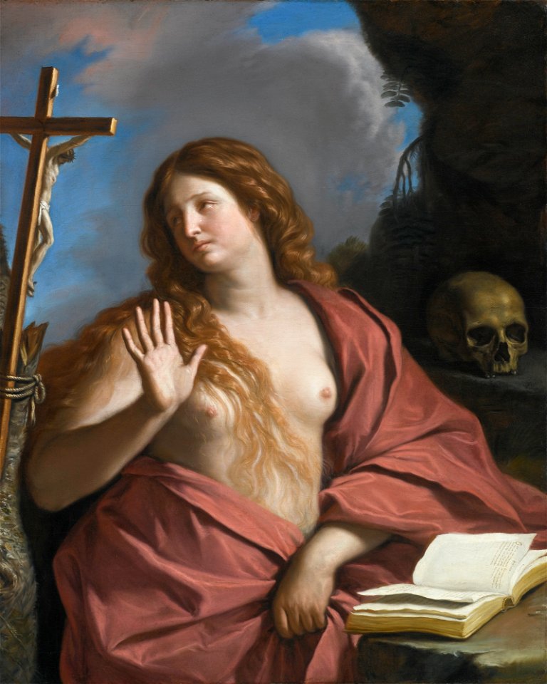 Giovanni Francesco Barbieri - The penitent Magdalene 2