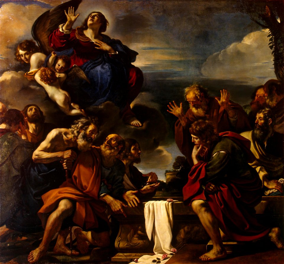 Guercino - Assumption of Mary - Hermitage