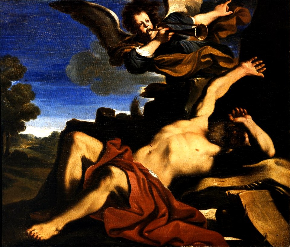 Guercino (copia) San Gerolamo nel deserto