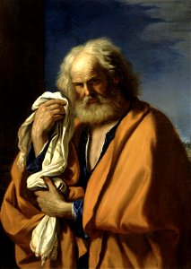 Giovanni Francesco Barbieri - Saint Peter penitent