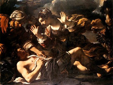 Guercino - Erminia Finds the Wounded Tancred - WGA10925