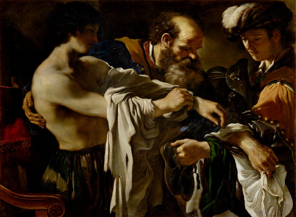 Giovanni Francesco Barbieri, gen. Il Guercino - Gleichnis vom verlorenen Sohn - GG 253 - Kunsthistorisches Museum
