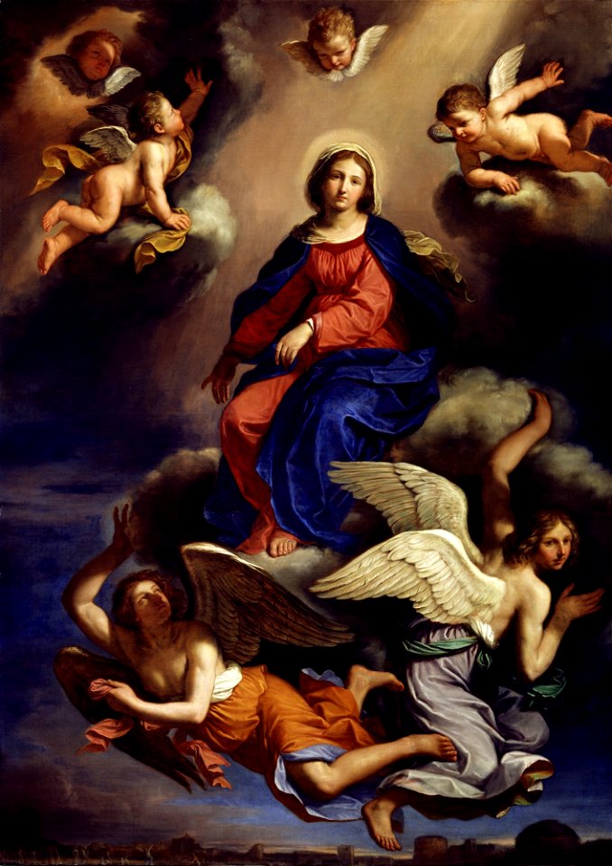 Guercino (Giovanni Francesco Barbieri) - Assumption of the Virgin - 71.1 - Detroit Institute of Arts