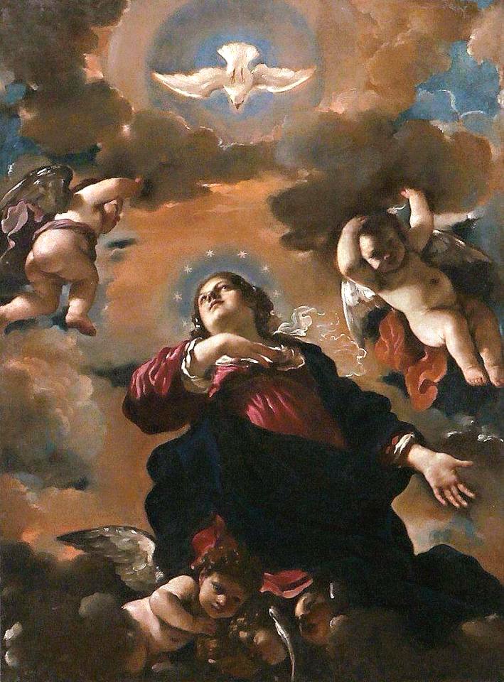 Guercino - Assunzione di Maria, 1622