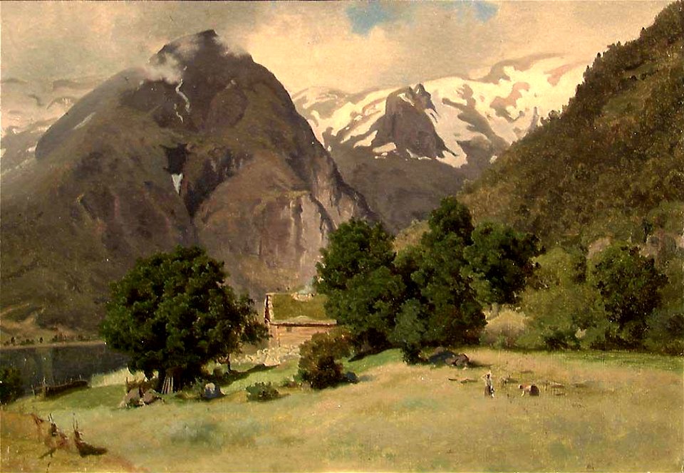 Hans Gude - Landscape at Tjugum - NG.M.01981 - National Museum of Art, Architecture and Design