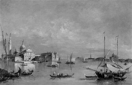 Francesco Guardi - Isola di S. Giorgio Maggiore, Venice - Frick Collection