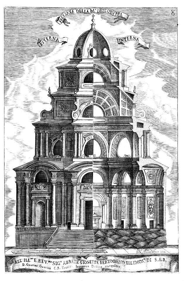 Guarini - Dissegni d'architettura civile et ecclesiastica 0045