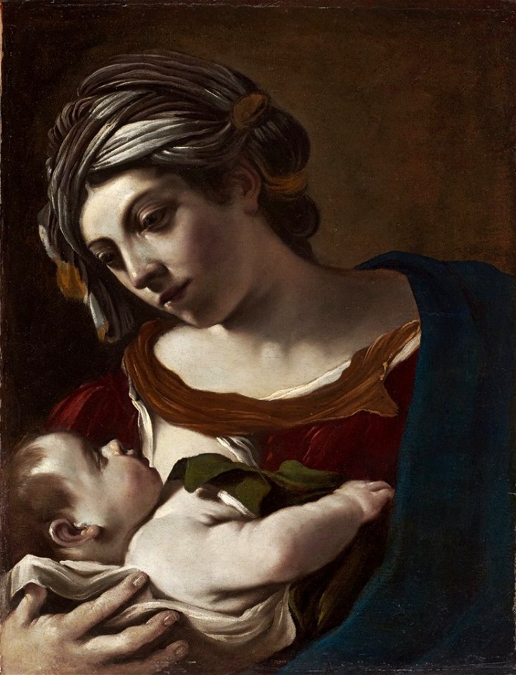 Guercino - Virgin and Child, 1621 – 1622