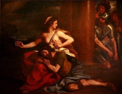 Guercino - Samson and Delilah, Musée des Beaux-Arts de Strasbourg
