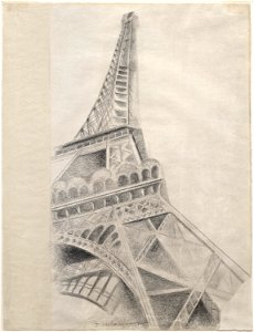 GUGG Eiffel Tower. Free illustration for personal and commercial use.