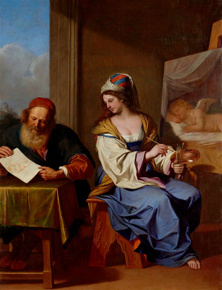 Guercino - Die Malerei und die Zeichnung, 1656-57